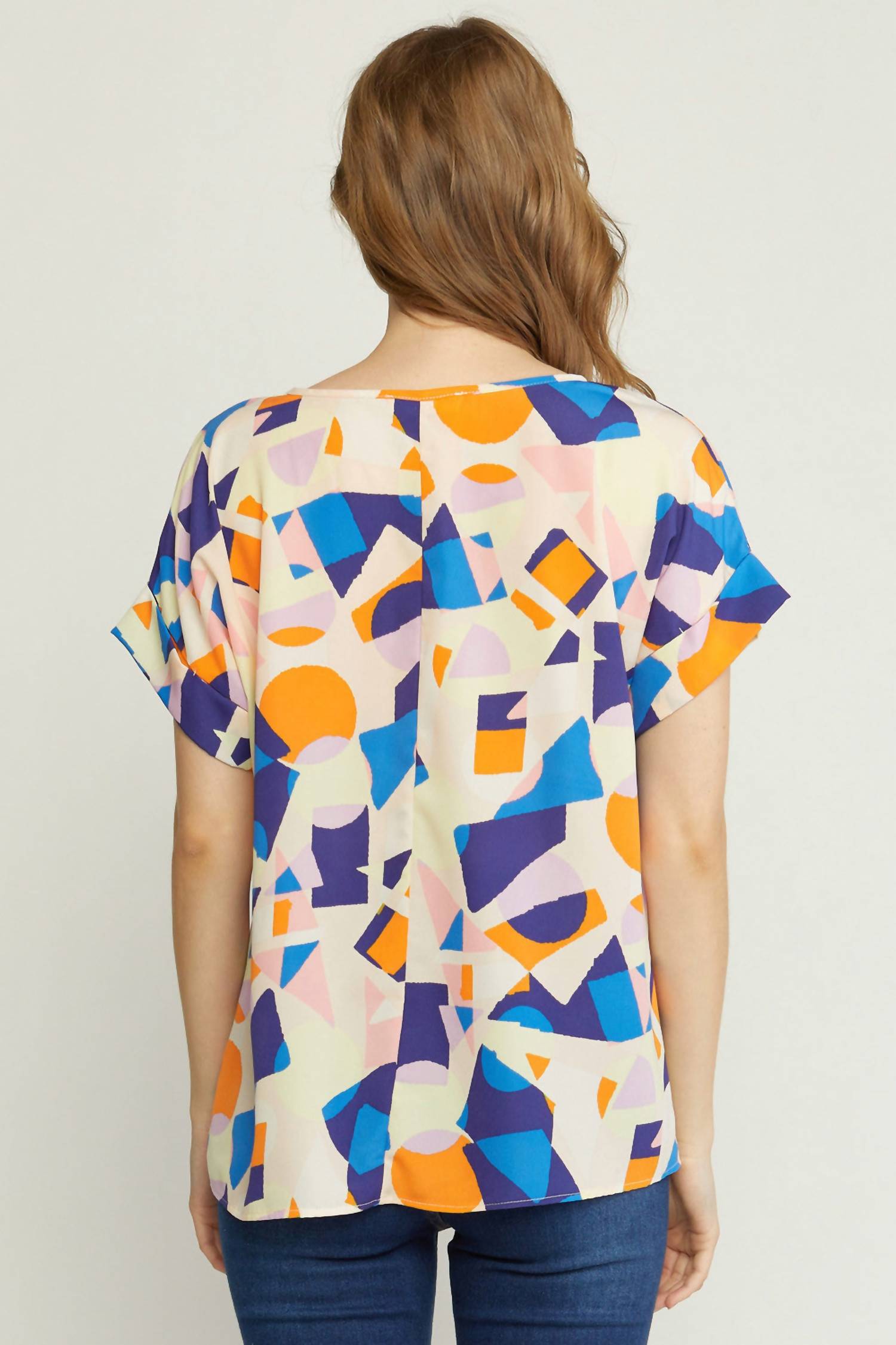 Entro - Abstract Printed Blouse
