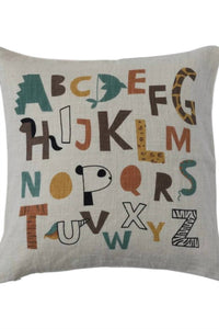 Creative Co-Op - Cotton Alphabet Pillow