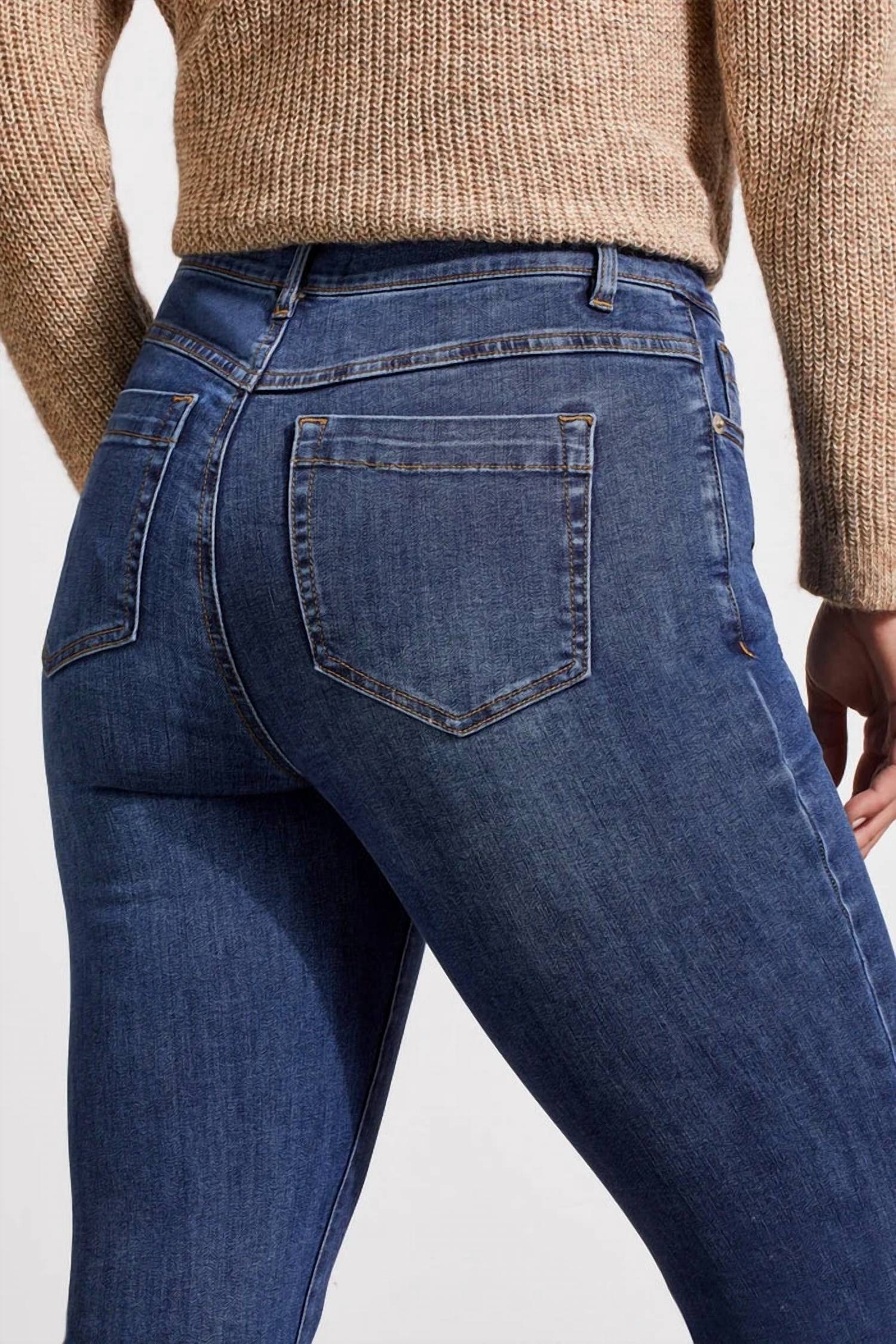 Tribal - Audrey Pull On Flare Jeans