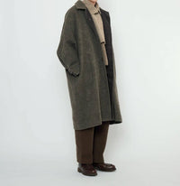 7115 By Szeki - Cuffed Wool Coat