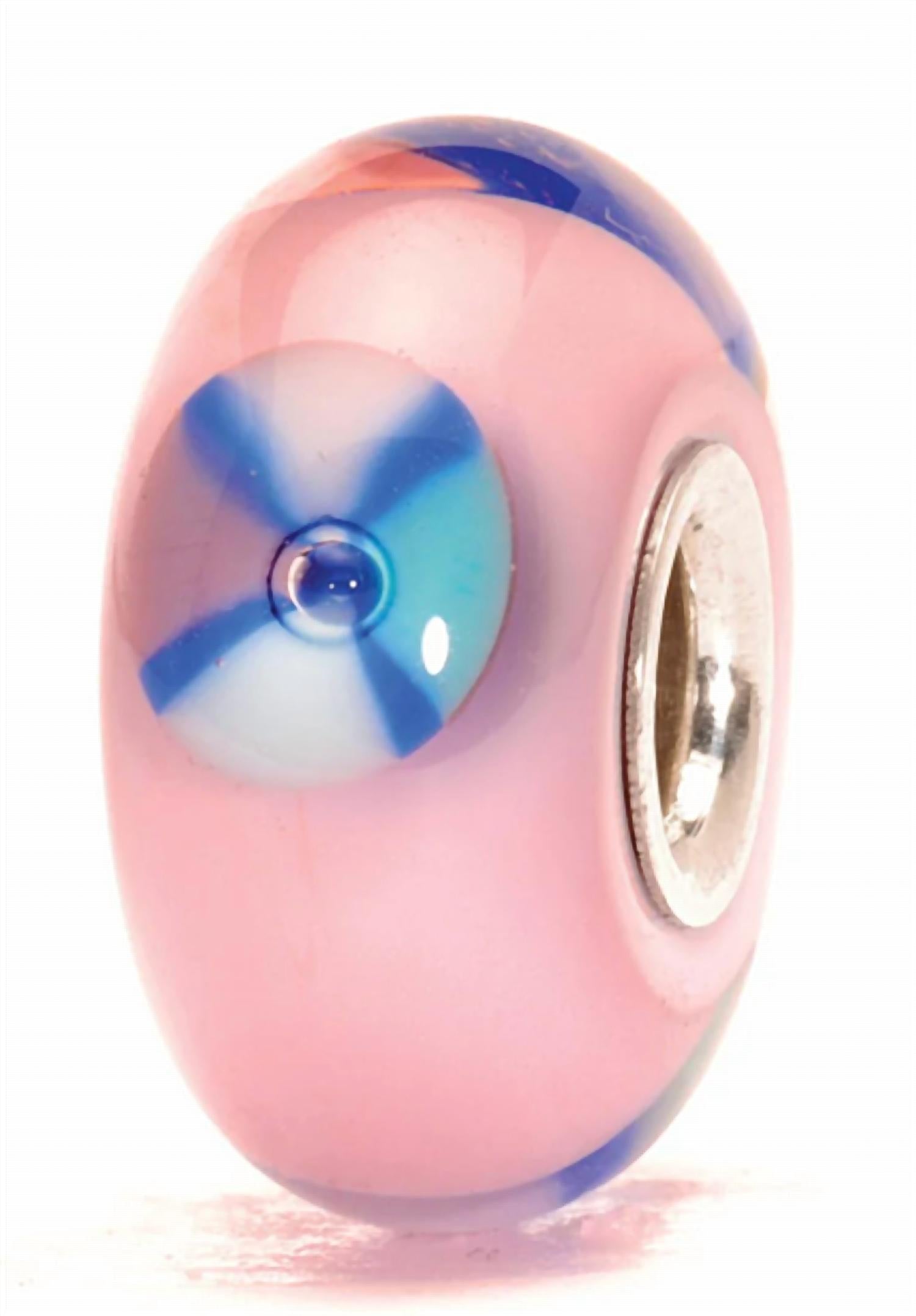 Trollbeads Women's Glass Bead Charm in pink - women's accessory