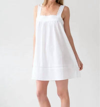 Jacaranda Living Maeve Cotton Nightgown in white - women's item