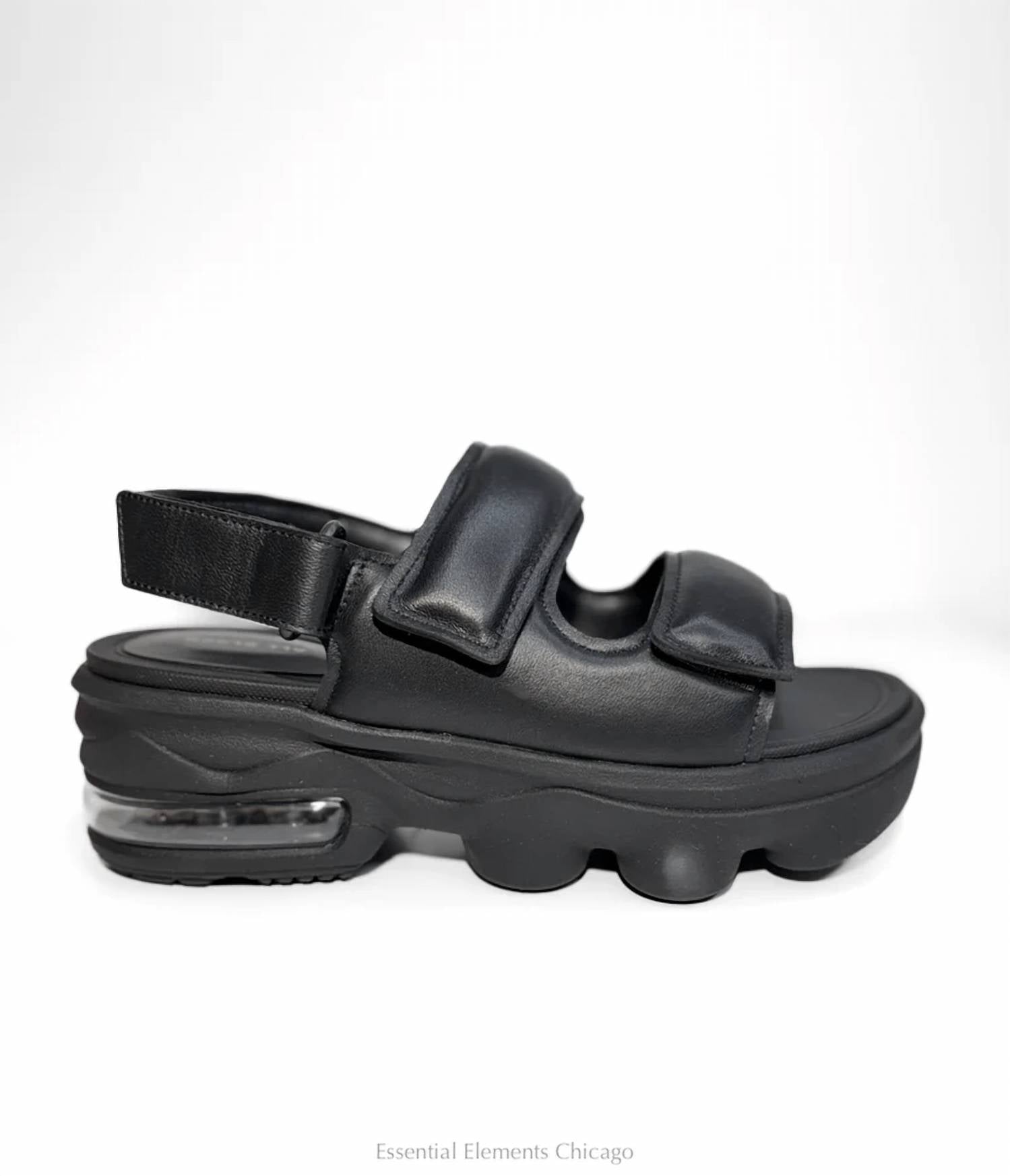 All Black - Women's Air Rocks Sandal