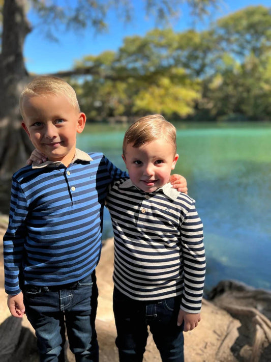 Me & Henry - Boy's Waverly Polo