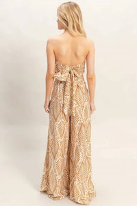 Hyfve - Tropical Strapless Tie Top