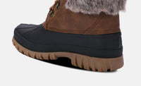 Lamo Women's Brielle Lace Up Boot in waxed chestnut - women's shoe - view 4