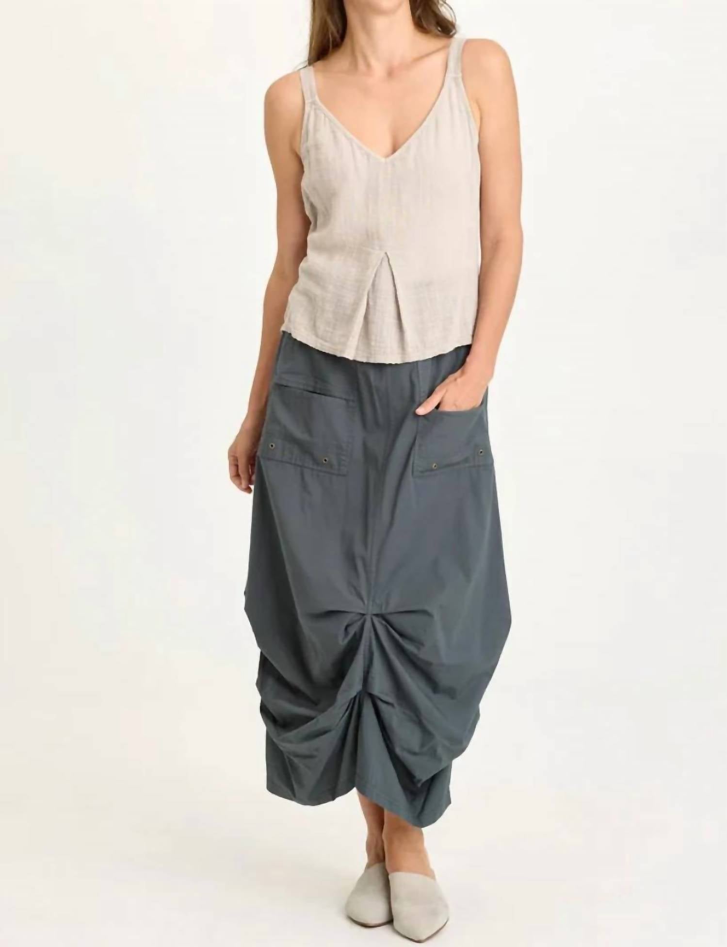 Xcvi - Hedvig Poplin Pleated Skirt
