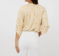 Esqualo - Eta Electric Raglan Sleeve Blouse