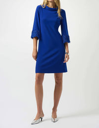 Joseph Ribkoff - Silky Knit & Novelty A-line Dress