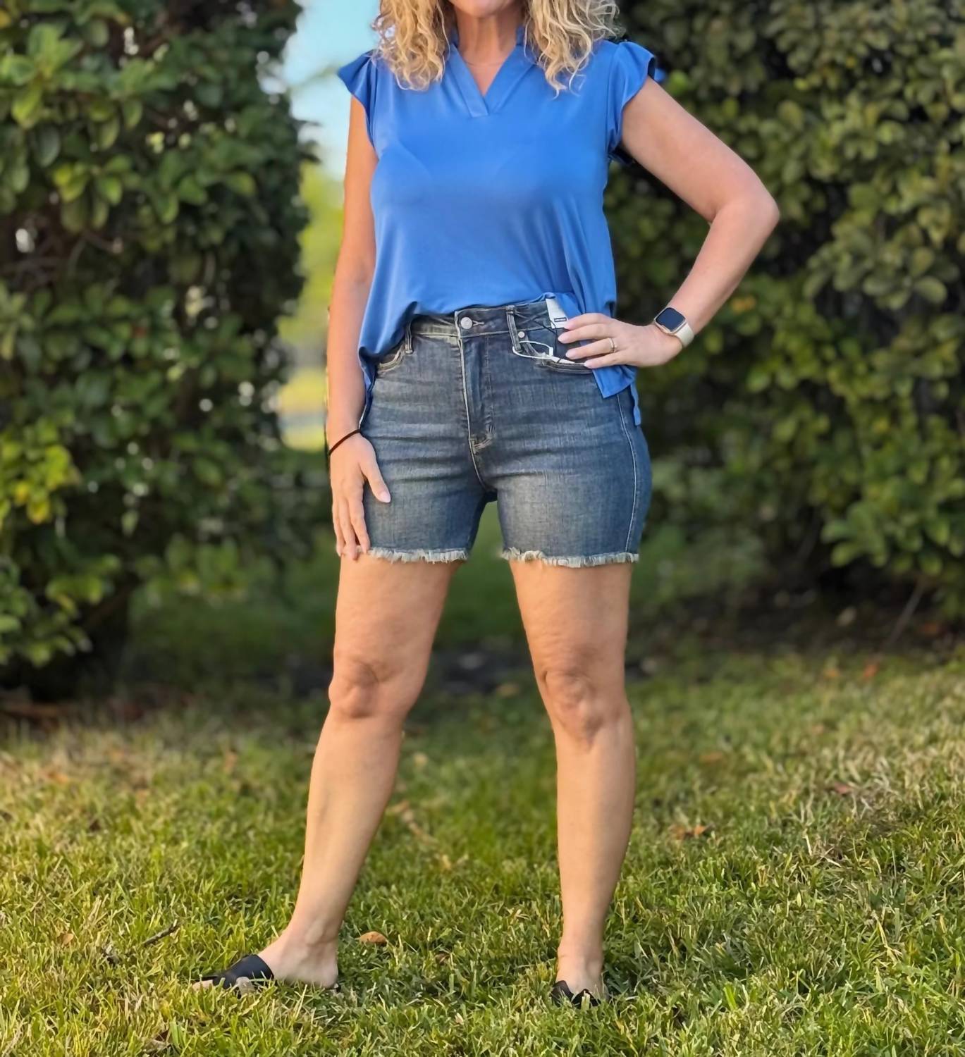 Judy Blue - Long Weekend Shorts