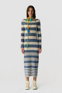 Guest In Residence - Striped Rib Dress