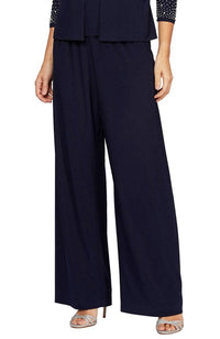 Alex Evenings - Chiffon Straight Leg Pant