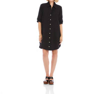 Karen Kane - Riona Ruched Sleeve Shirtdress