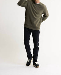 Jachs New York - Sherpa Lined Crewneck Sweatshirt