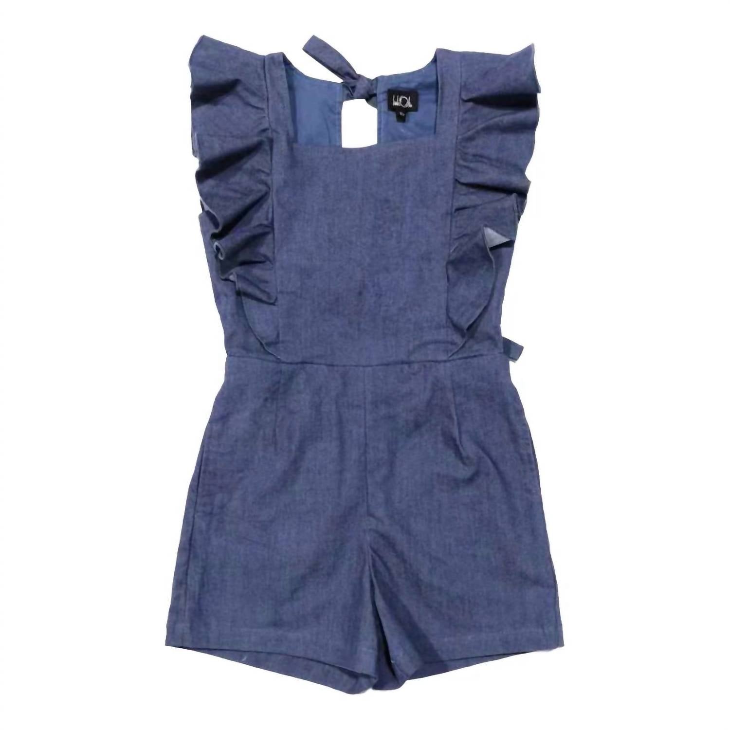 Little Olin - Girls' Cut Out Romper