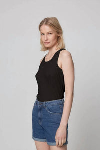 Majestic Filatures - Baby Rib Scoopneck Tank Top