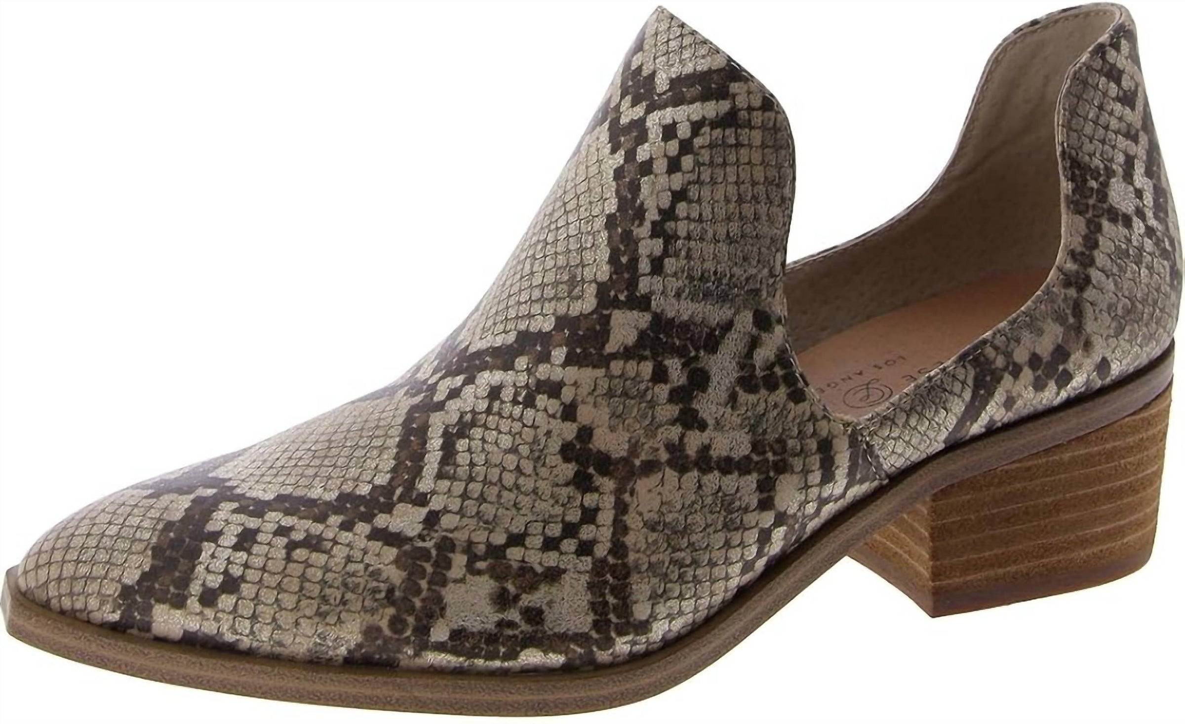 CHINESE LAUNDRY Women's Fortune Ankle Bootie in tan - women's shoe - detail view