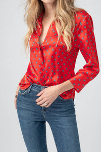 L'Agence - Silk Jil Blouse