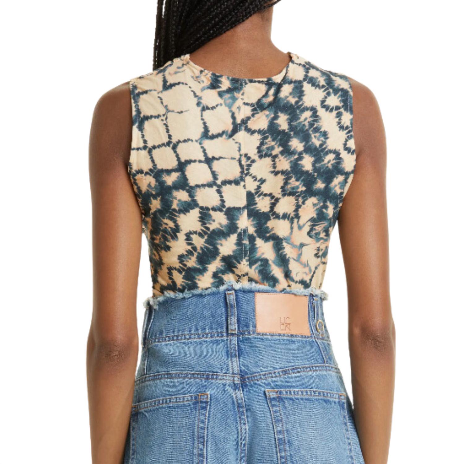 Ulla Johnson Women's Allie Top in fossil - women's blouse - alternate view