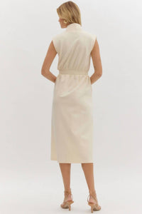 Entro - Monica Zip Up Midi Dress
