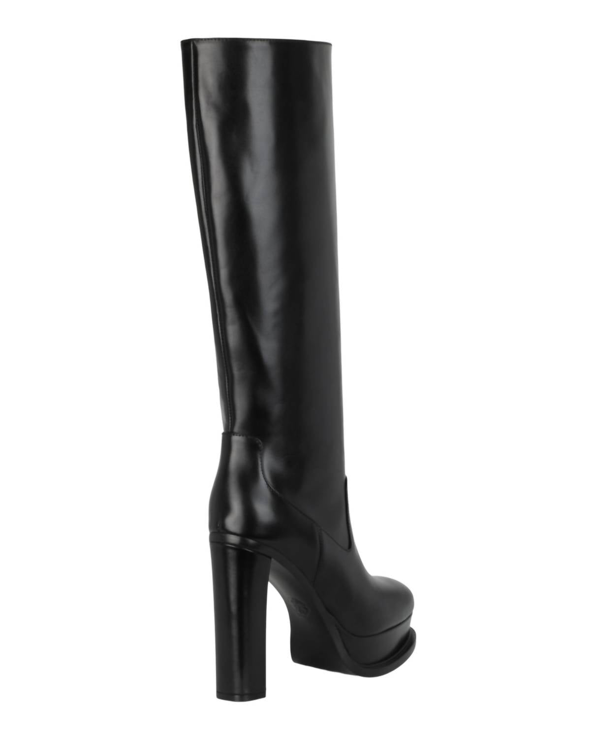 Alexander Mcqueen - Women's Leather Knee-high Boots