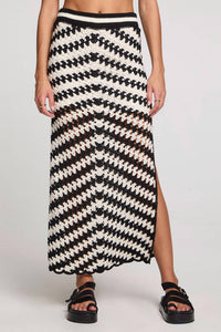 Saltwater Luxe - Suzi High Slit Midi Skirt