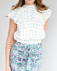 Never A Wallflower - Vivian Floral Blouse