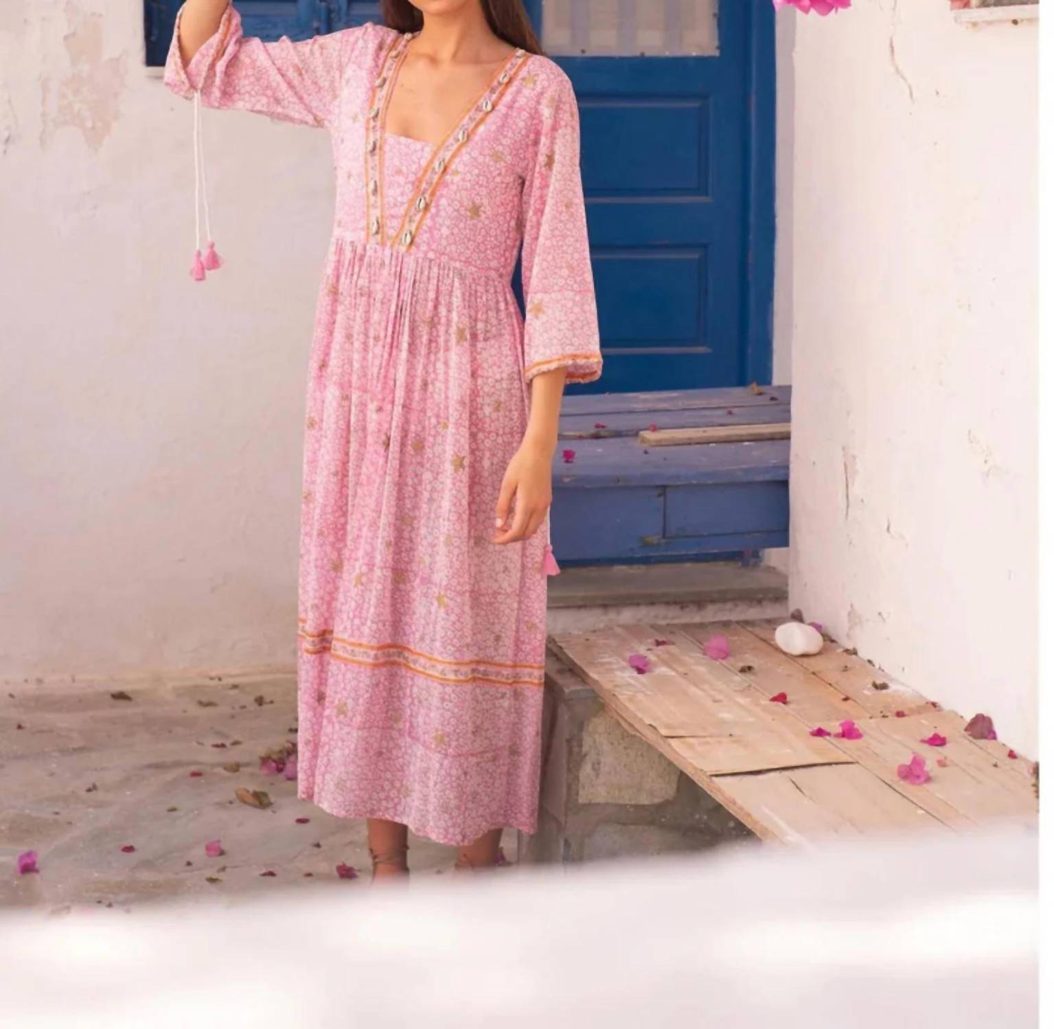 Bell By Alicia Bell - Violet Cotton Midi Dress