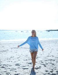 Wooden Ships - Apres Sea Cotton Crew Sweater