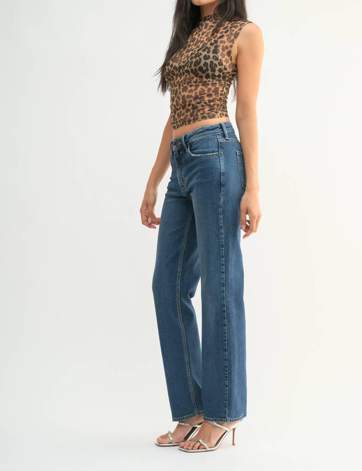 Just Black Denim - Super Soft 90's Longer Straight Jeans
