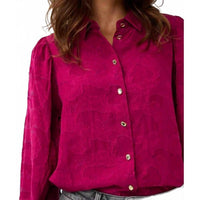 Esqualo - BLOOM JAQUARD BLOUSE