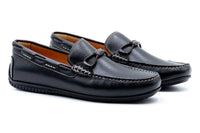 Martin Dingman - Men's Bermuda Glove Leather Braided Bit Loafers