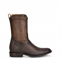 Corral - Men's Lizard Teju Embroidery Round Toe Boot