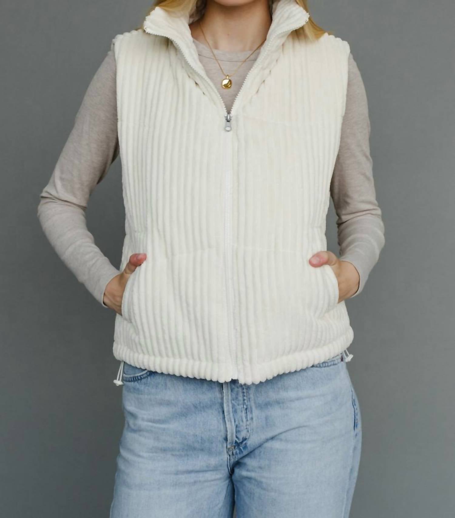 Panache - Taysha Corduroy Vest