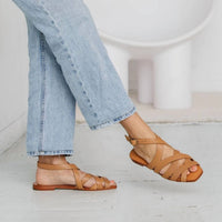 Either/Or - Women's Criss Cross Slide Sandal