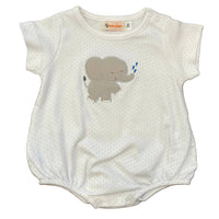 Luigi Kids - Baby Elephant Applique Bubble