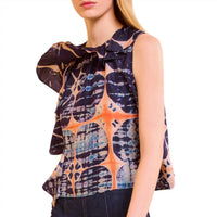 Ulla Johnson Women's Nya Top in orion - women's blouse - alternate view