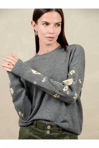 27 Miles Malibu - Kara Embroidered Cashmere Sweater