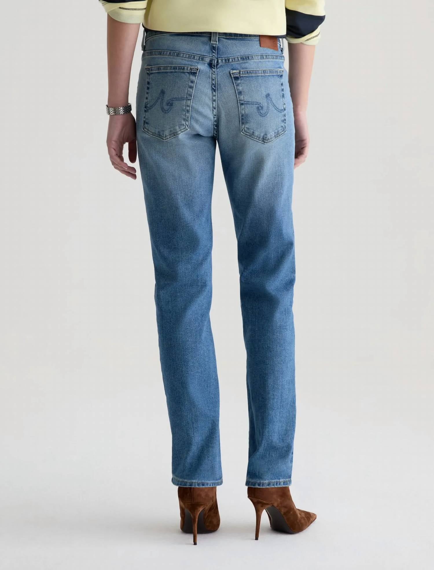 Ag Jeans - Sandra Low-rise Straight Jeans