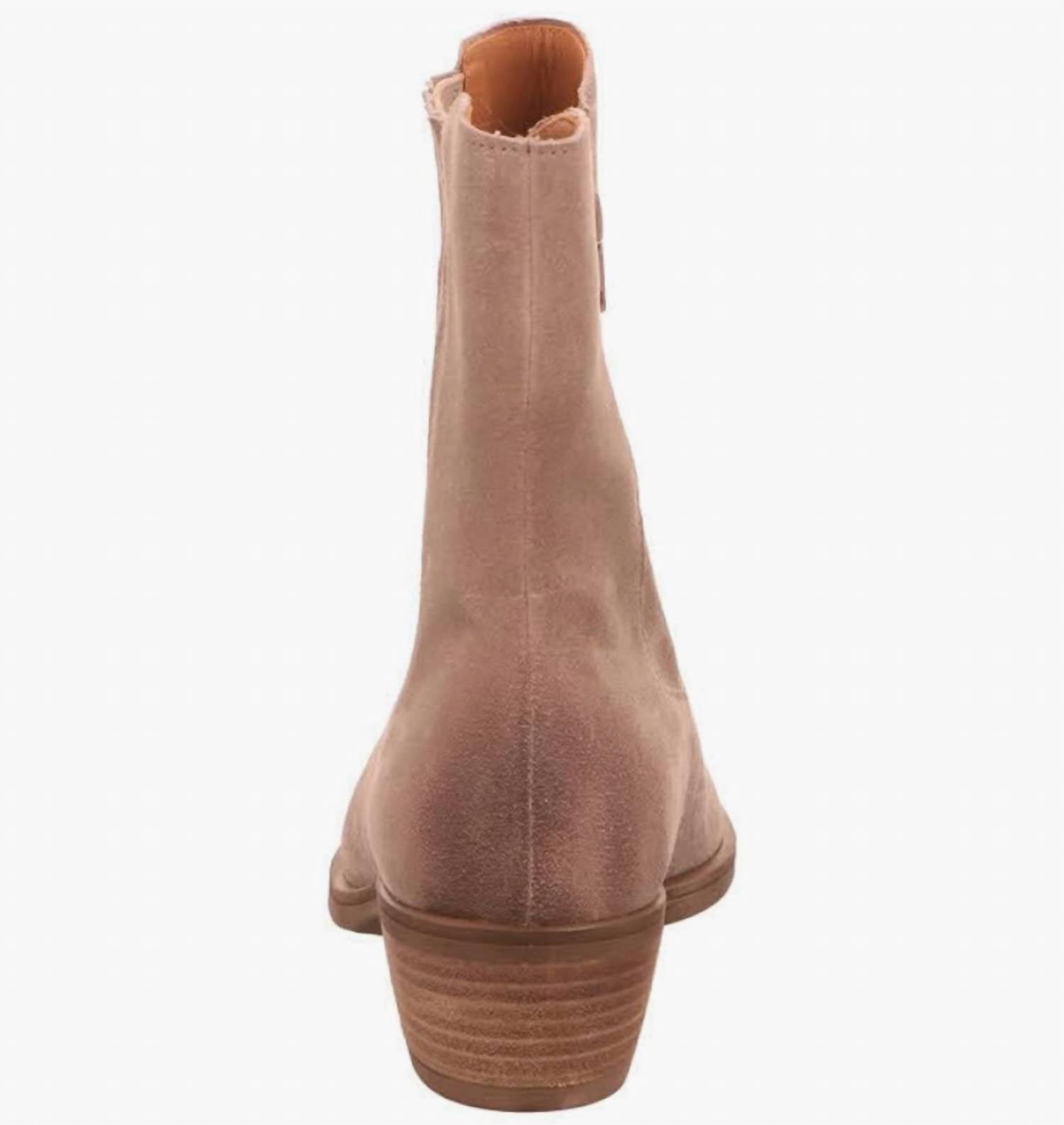 Gabor - Women's Almond Toe Block Heel Bootie