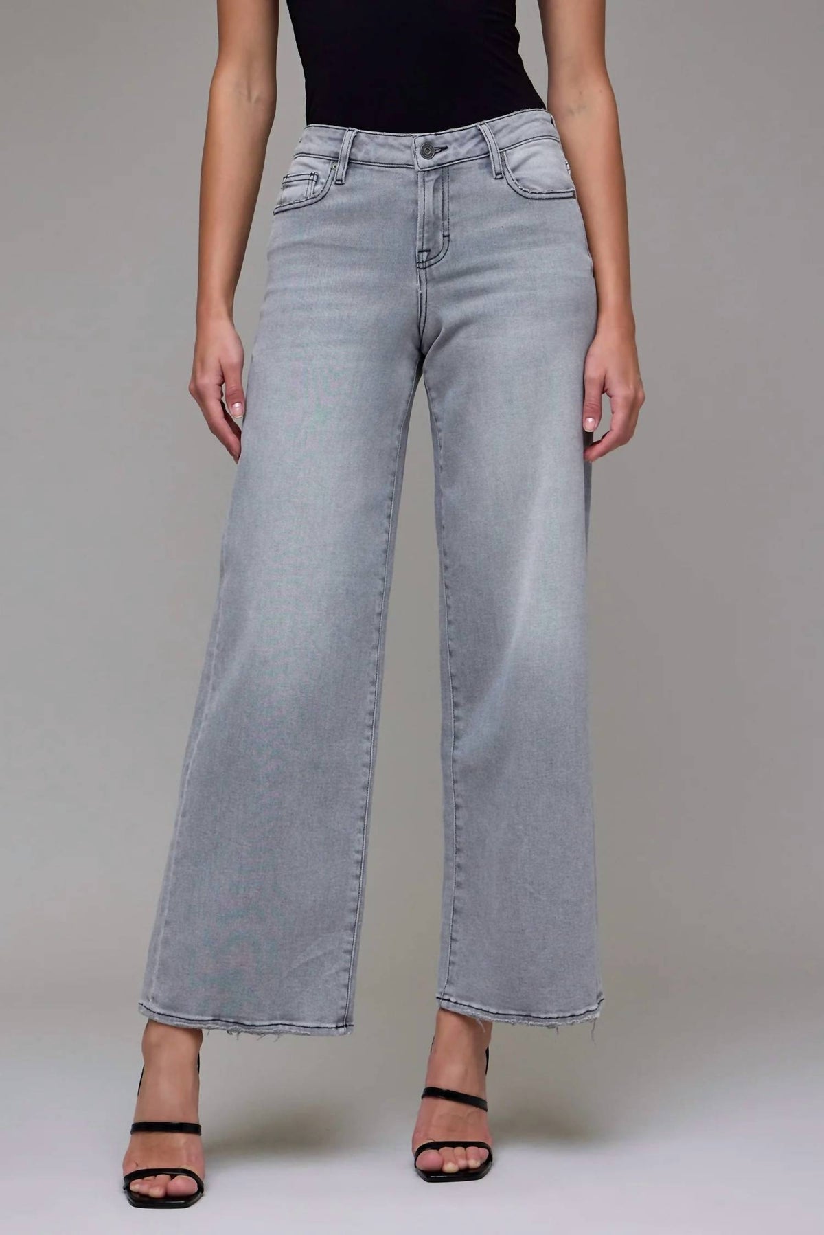Hidden - Women's Nori Mid Rise Wide Leg Jeans