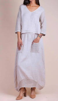 Gigi Moda - Primavera Linen Skirt