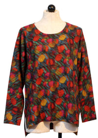 Nally & Millie - Women's Camo Floral Top