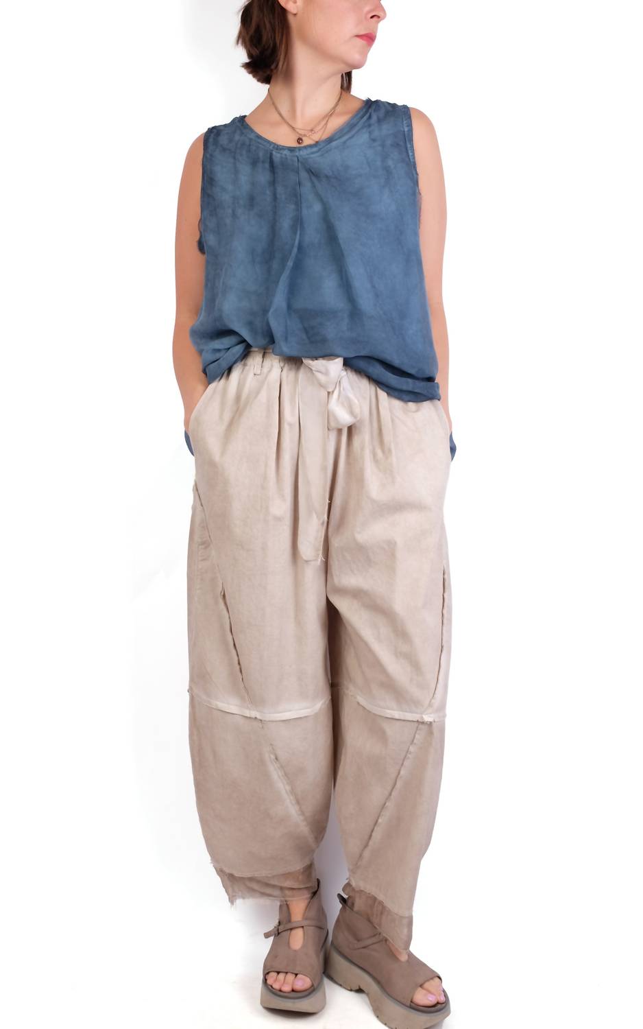 Sanctamuerte - Barrel Hem Pants