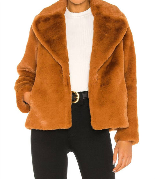 Emanuela Faux Fur Coat