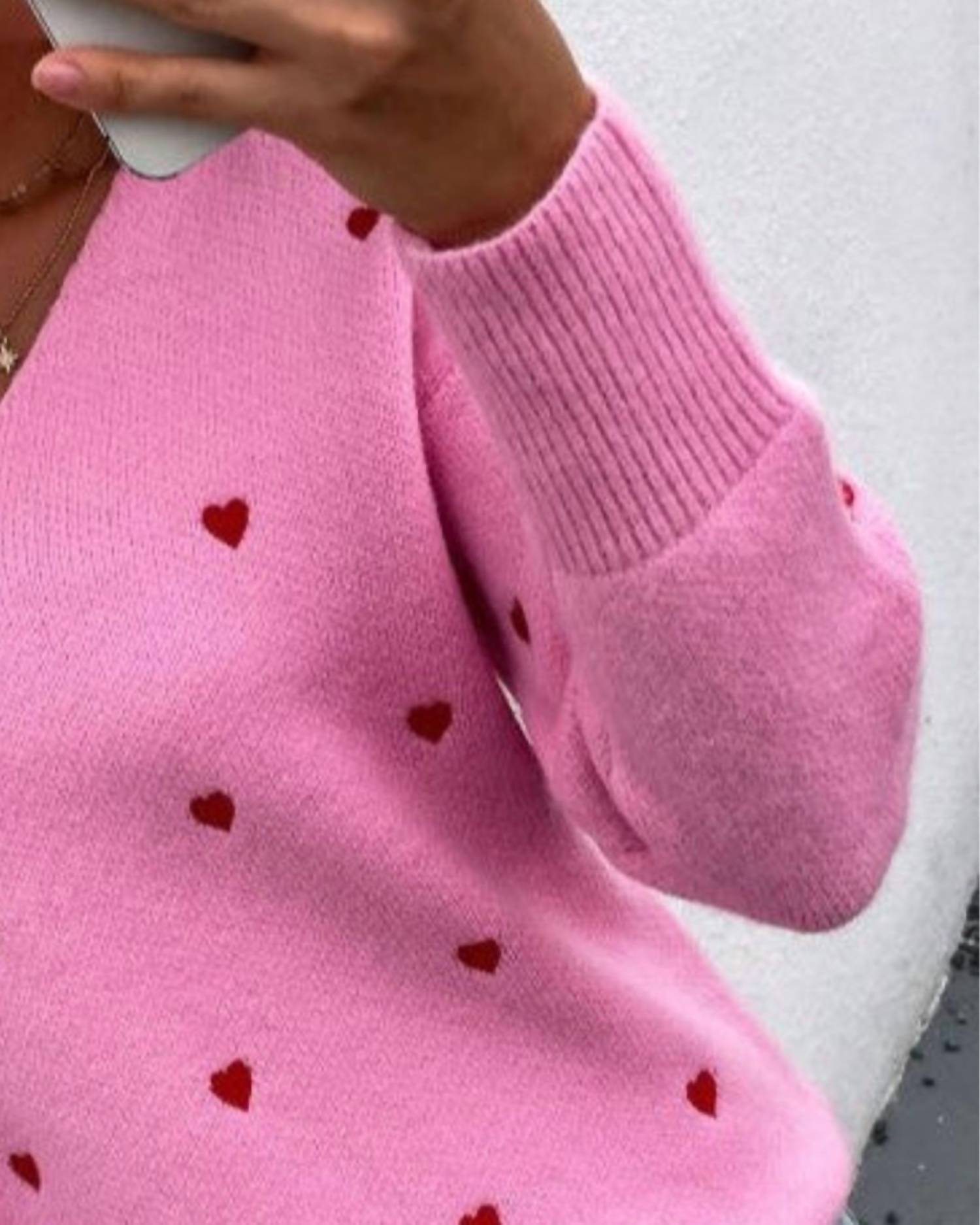 Miss Sparkling - Sweetheart Sweater