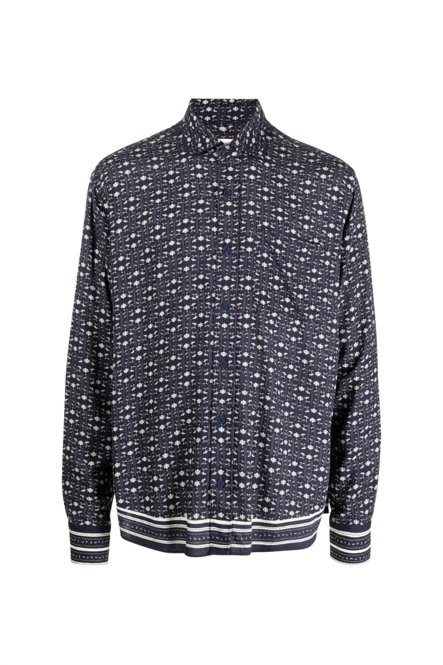Orlebar Brown - Men's Grasmoor Bandana Button Down Shirt