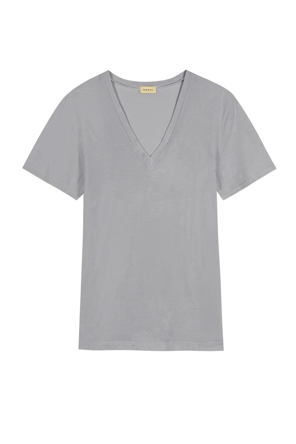 Donni. - Jersey Relaxed V-neck Top