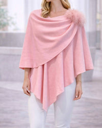 Mitchie'S Matchings - spring wrap with fox trim