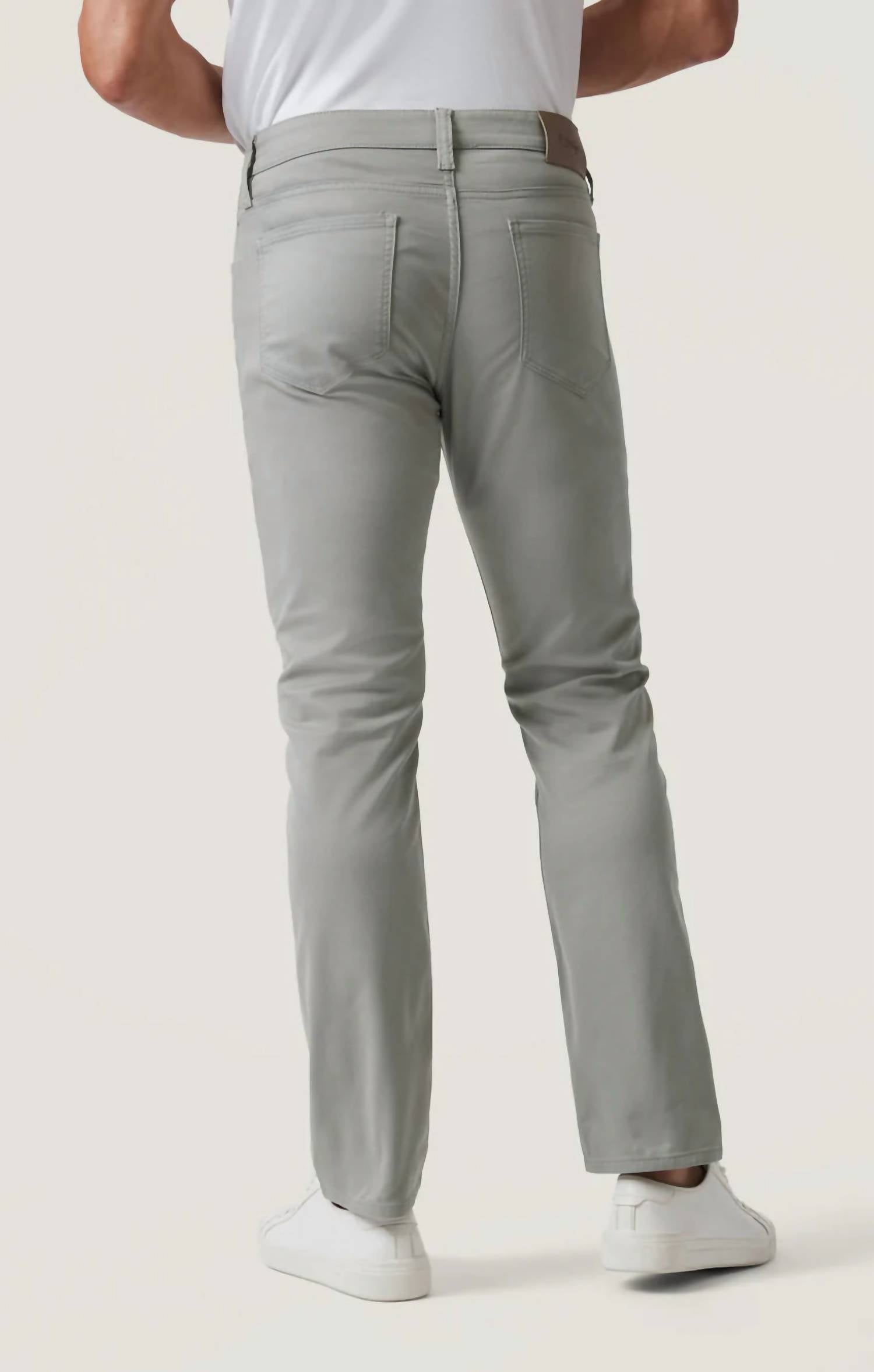 34 Heritage Courage Straight Leg Pants in sage coolmax - men's jeans - alternate view